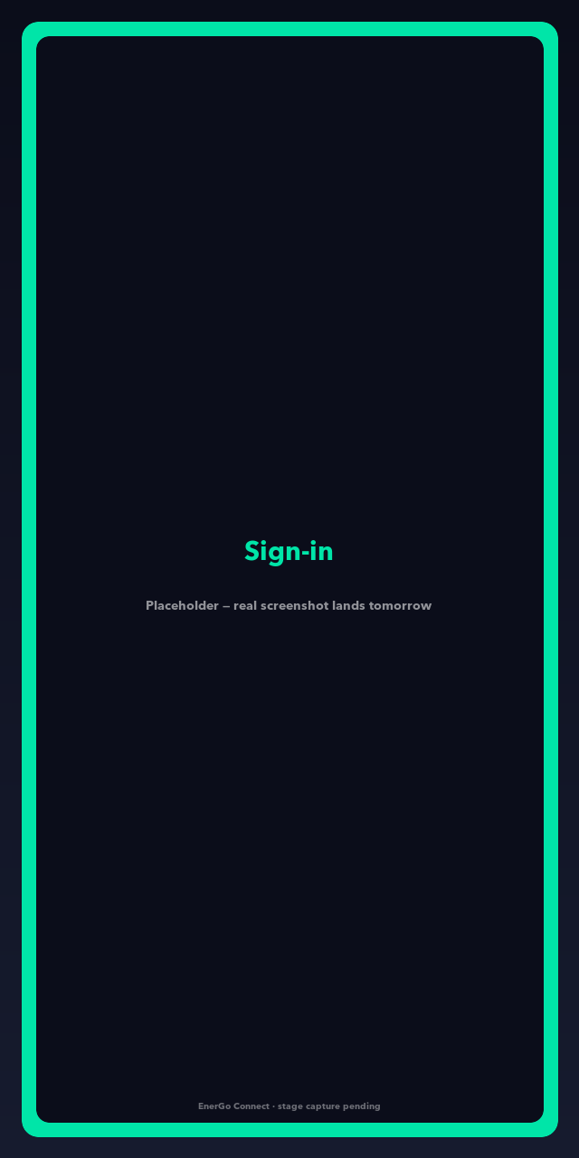 Driver app — sign-in screen offering phone OTP, Google, and Apple sign-in